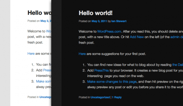 Новая тема WordPress: Twenty Eleven