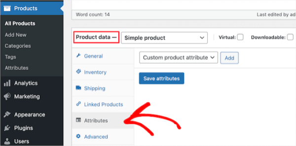 Как добавить продуктовые метки, атрибуты и рубрики в WooCommerce