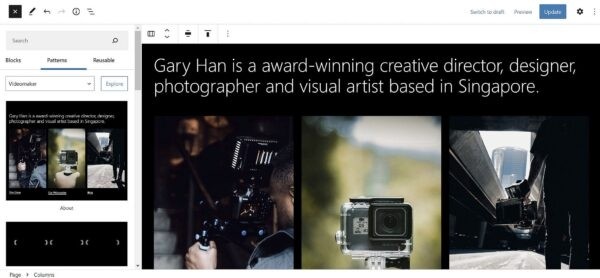 Videomaker: новая блочная тема для режиссеров и создателей видеоконтента Videomaker: новая блочная тема для режиссеров и создателей видеоконтента