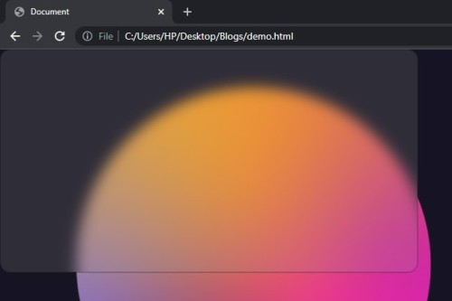Эффект матового стекла в CSS Эффект матового стекла в CSS