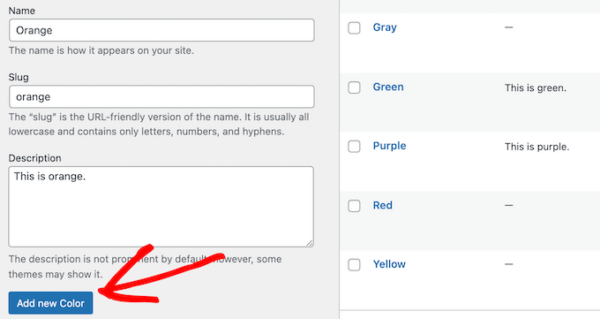 Как добавить продуктовые метки, атрибуты и рубрики в WooCommerce
