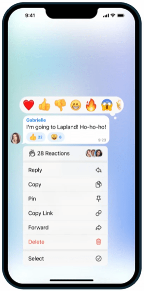 
            В Telegram появились реакции, скрытый текст и QR-коды
        