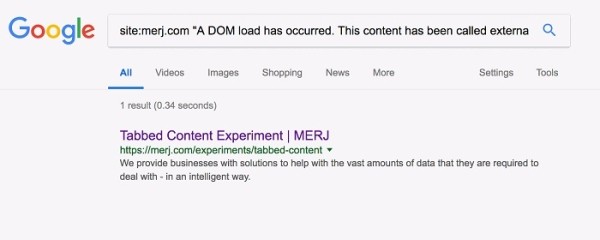 Как Google индексирует контент на вкладках: 12 тестов
Как Google индексирует контент на вкладках: 12 тестов