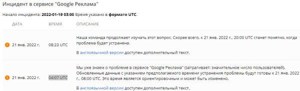 Google Ads сообщил о сбое в работе кампаний Discovery и Performance Max
Google Ads сообщил о сбое в работе кампаний Discovery и Performance Max