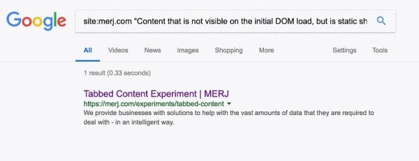 Как Google индексирует контент на вкладках: 12 тестов
Как Google индексирует контент на вкладках: 12 тестов