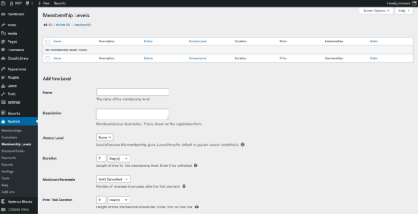 Как организовать платный доступ к контенту в WordPress с помощью Restrict Content Как организовать платный доступ к контенту в WordPress с помощью Restrict Content