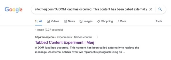 Как Google индексирует контент на вкладках: 12 тестов
Как Google индексирует контент на вкладках: 12 тестов