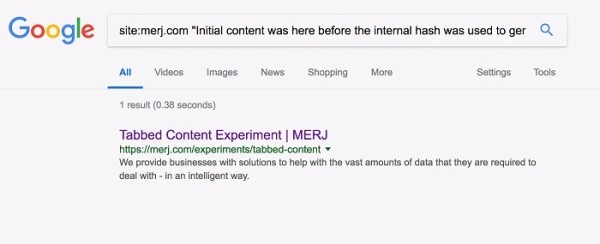 Как Google индексирует контент на вкладках: 12 тестов
Как Google индексирует контент на вкладках: 12 тестов