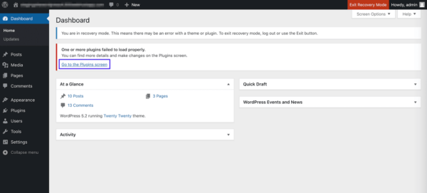 Как исправить ошибку «The site is experiencing technical difficulties» в WordPress Как исправить ошибку «The site is experiencing technical difficulties» в WordPress