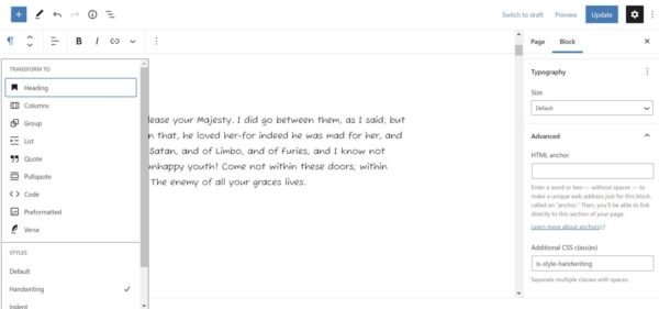 Вышел Gutenberg 12.7: появился множественный выбор блоков в режиме List View, добавлена поддержка полей (margin) для Group