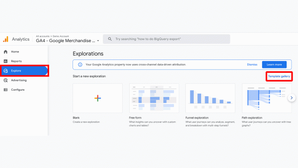 В Google Analytics 4 появился новый шаблон исследования «Прогнозирование самых крупных расходов»