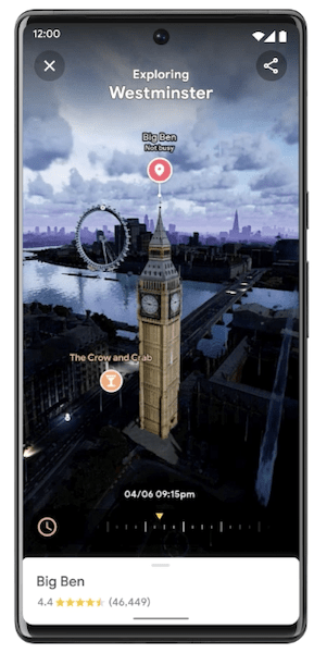 
            В Google Maps появится режим Immersive View, совмещающий Street View со спутниковыми снимками
        