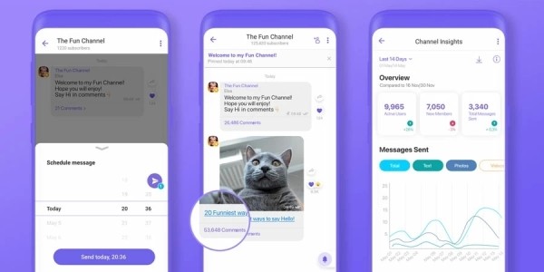 Viber реализовал возможность создания каналов
         
            Viber реализовал возможность создания каналов