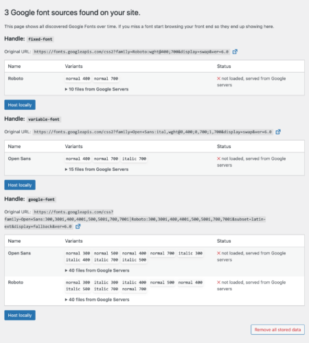 WordPress.org рекомендует авторам тем переходить на локальные веб-шрифты