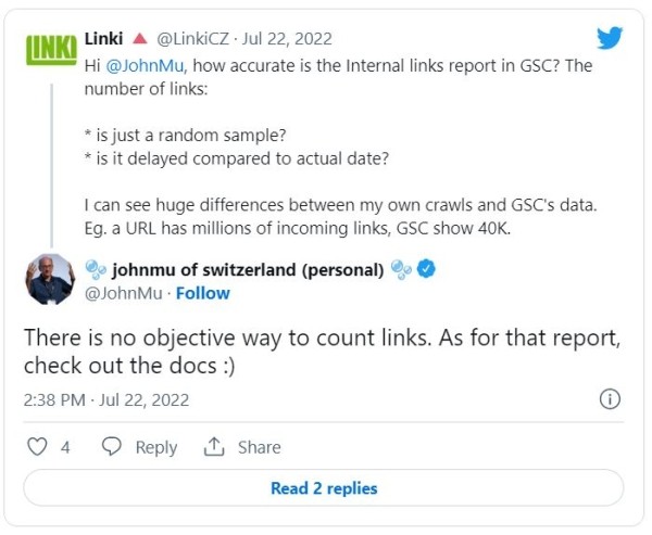 Google: точного подсчета ссылок в интернете не существует