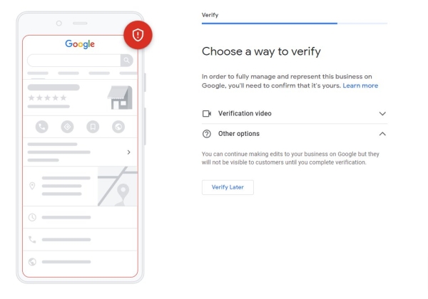 
            Google продвигает верификацию бизнес-профилей с помощью видео
        
