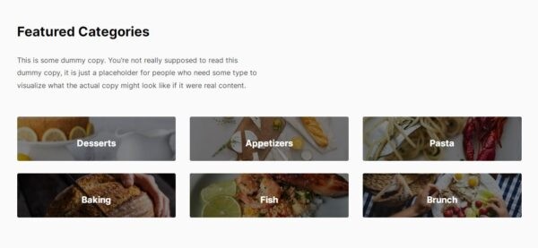 Block Patterns for Food Bloggers: плагин с различными паттернами для фуд-блогеров Block Patterns for Food Bloggers: плагин с различными паттернами для фуд-блогеров