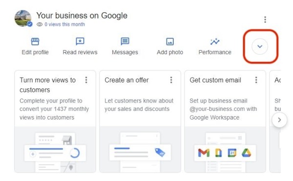 
            Google тестирует расширенное меню для управления бизнес-профилем на поиске
        