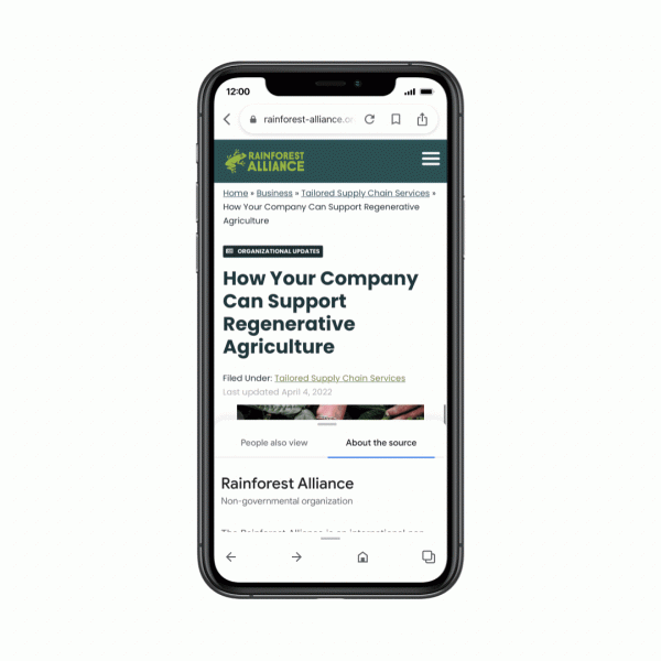 В мобильном поиске Google появилась вкладка «About this page»
         
            В мобильном поиске Google появилась вкладка «About this page»