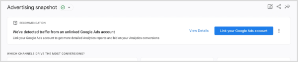 В Google Analytics появились персональные рекомендации
В Google Analytics появились персональные рекомендации