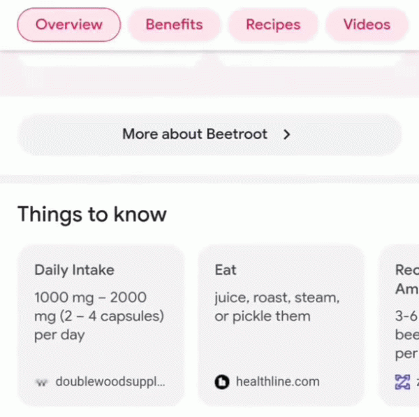 Google тестирует функцию «Things to know» в формате карусели
         
            Google тестирует функцию «Things to know» в формате карусели