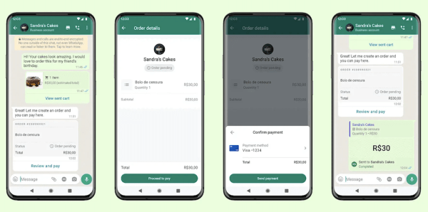 WhatsApp тестирует функцию поиска компаний, общения с ними и оформления заказов
         
            WhatsApp тестирует функцию поиска компаний, общения с ними и оформления заказов