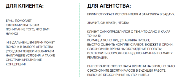 Брифование клиента: зачем это нужно и кому Брифование клиента: зачем это нужно и кому