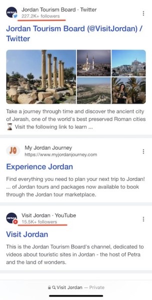 Google тестирует новое место показа количества подписчиков в результатах выдачи из соцсетей
         
            Google тестирует новое место показа количества подписчиков в результатах выдачи из соцсетей