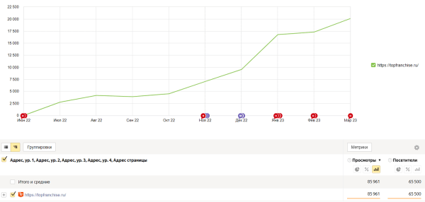 Тонкости оптимизации: как за год добиться +45% роста органического трафика на стагнирующем рынке