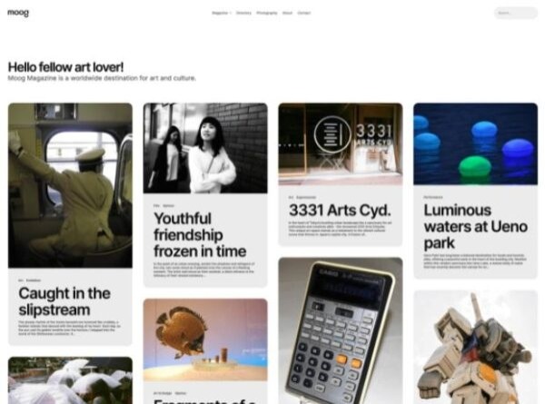 ElmaStudio выпустила Moog: бесплатную WordPress-тему для блогов ElmaStudio выпустила Moog: бесплатную WordPress-тему для блогов