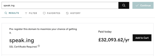 Google запустил новый домен верхнего уровня .ing
Google запустил новый домен верхнего уровня .ing