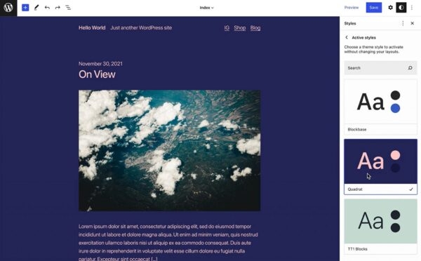 Разработчики WordPress пытаются реанимировать концепцию «скинов» для тем Разработчики WordPress пытаются реанимировать концепцию «скинов» для тем