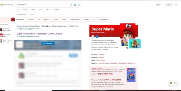 Bing тестирует выдачу «более полных» ответов на запрос по дополнительному клику
         
            Bing тестирует выдачу «более полных» ответов на запрос по дополнительному клику
