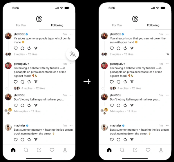
            В Threads появилась хронологическая лента и перевод постов
        