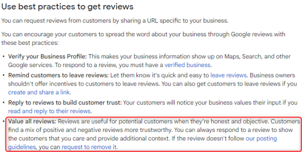
            Google подчеркнул важность всех отзывов для компаний
        