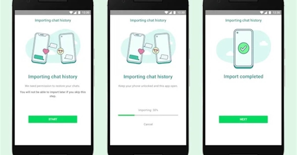 WhatsApp реализовал возможность переноса переписки с Android на iOS и наоборот
         
            WhatsApp реализовал возможность переноса переписки с Android на iOS и наоборот